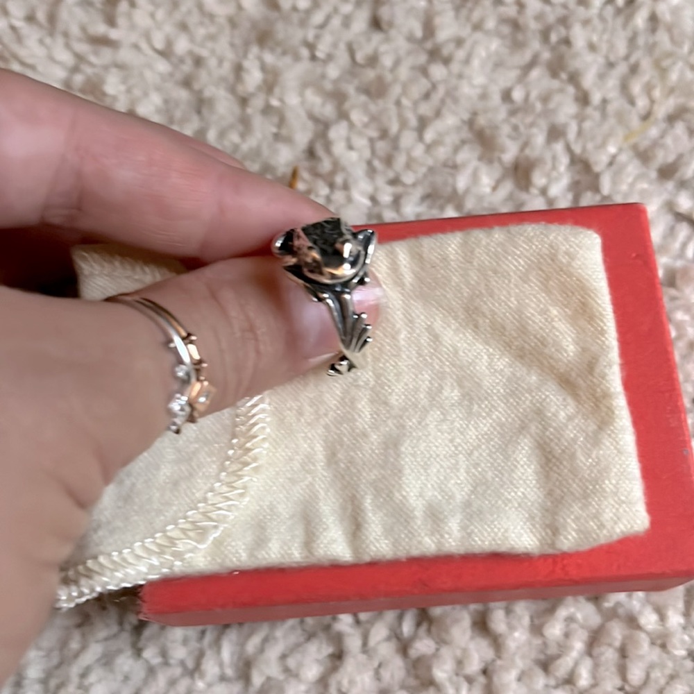 I just don’t wear it anymore! Beautiful ring!